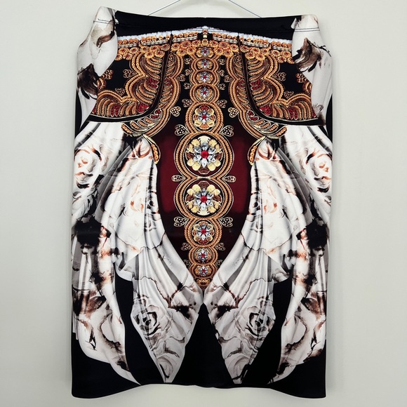 CLOVER CANYON 2-Piece Thick Sculpting Neoprene Matador Coord Skirt Set - Picture 14 of 14